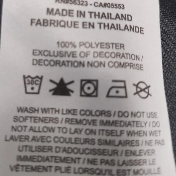 Nike pants Dri-Fit lite weight black tapered legs  Size: large - Picture 8 of 8